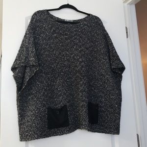 sweater poncho